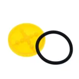 40mm Plastic Wiel met Rubber Ring – 5