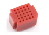 Ultra Mini Breadboard Κόκκινο - XF-25 – 2