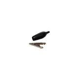 Krokodilklemme 28mm Schwarz – 2