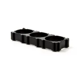 3x 18650 battery holder with switchable clamp – 3