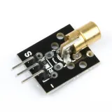 Módulo de diodo láser 5V láser rojo 650 nm 5 mW cabeza de cobre – 2