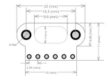 TOF050C-VL6180X Distance Sensor Time-Of-Flight very accurate – 3