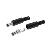 DC-strømstik/ fatstik/ Barrel Jack han 5,5 x 2,1 mm – 4