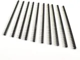 2.54Mm 40-napainen pyöreä naarasliitin pin header strip 1X40p musta – 2