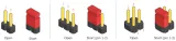 Capuchon de cavalier 2 broches 2,54mm (Rouge) pour entre autres Arduino, Esp32 et Raspberry Pi – 3