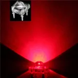 LED Super Flux Piranha 4 broches 5 mm - Rouge – 5