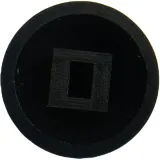 farbige Kappe für Druckknopf ot3321 SCHWARZ – 3