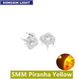 5mm Super Flux Piranha 4-pin LED - Yellow – 2