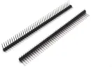 1X40pin 2,54 mm vinklet enkelt række pin header 90 grader – 4