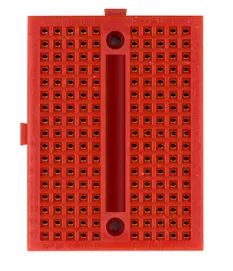 Mini Breadboard 170 holes for prototyping Red (connect)