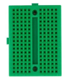 Mini Breadboard 170 holes for prototyping Green (connect)