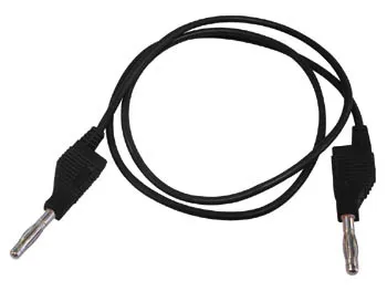 Velleman Måleledning Med Bananstik 4mm Sort