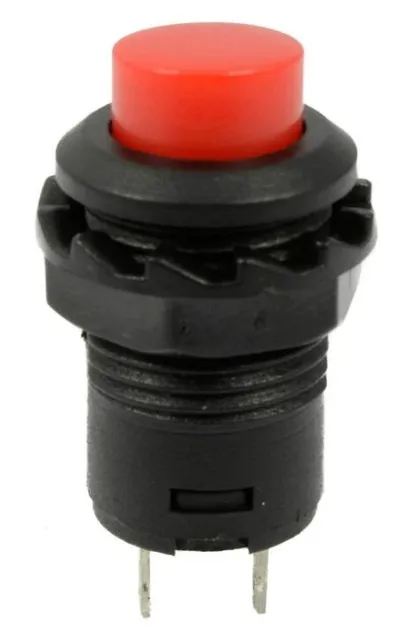 Druckknopf | Moment - Puls | 14x20 rundes Loch 12mm | Rot