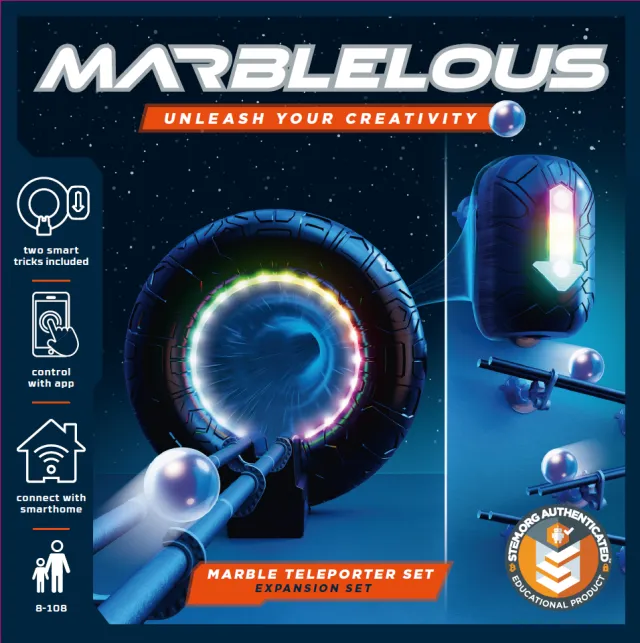 Marble Teleporter Set til Marblelous kuglebane