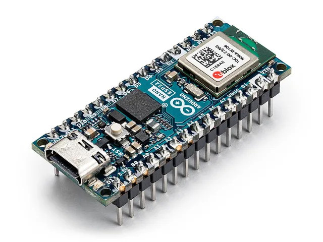 Arduino® Nano ESP32 with pre-soldered headers