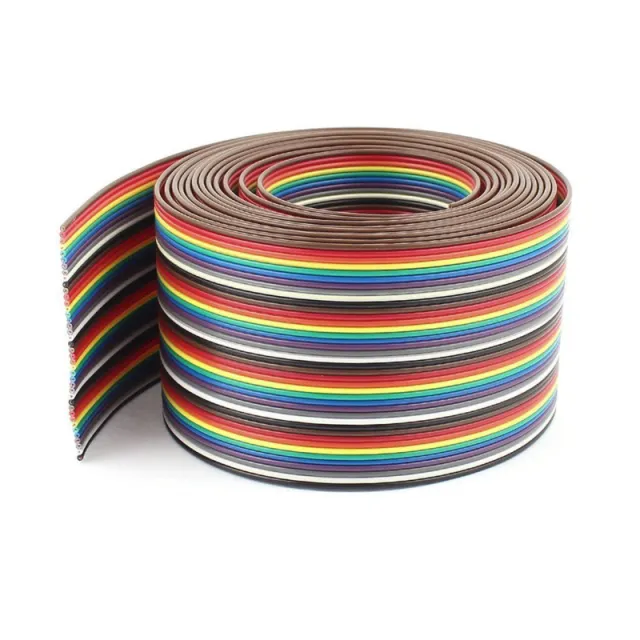 40-leder 2.54mm 28AWG Dupont pr. meter