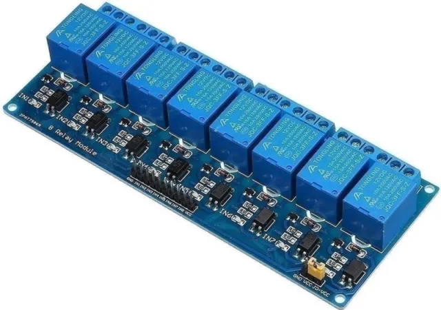 Reléový modul 12v Low | 8kanálový