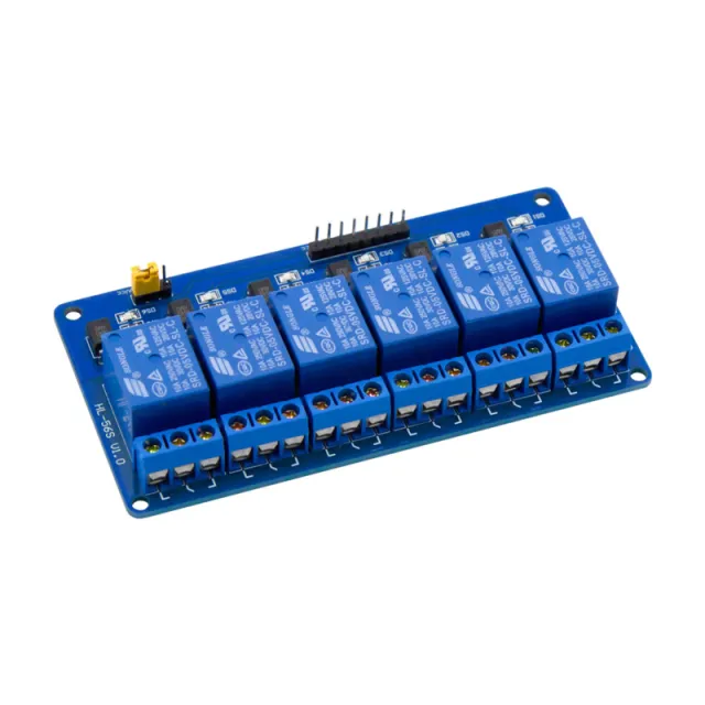 Relé Modul 5v Low | 6-kanálový