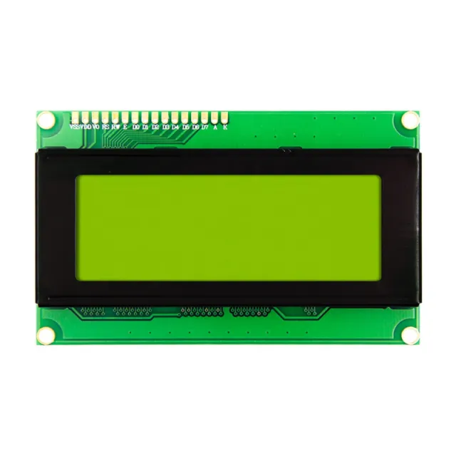 2004 LCD 5V retroilluminazione verde/gialla 20x4