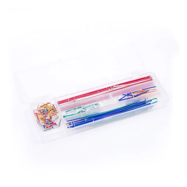 140 Jumper Wire U Shape Shield Breadboard med opbevaringsboks