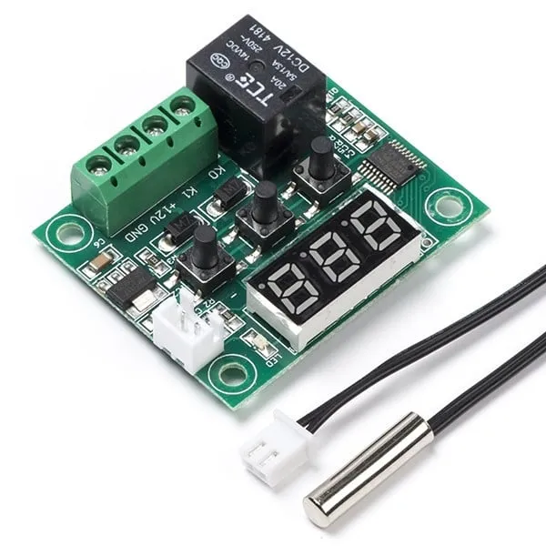 W1209 DC12V digital termostatrelæ