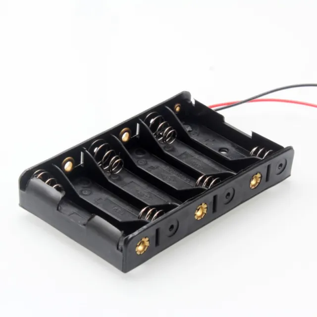 6x AA batteriholder (9V)