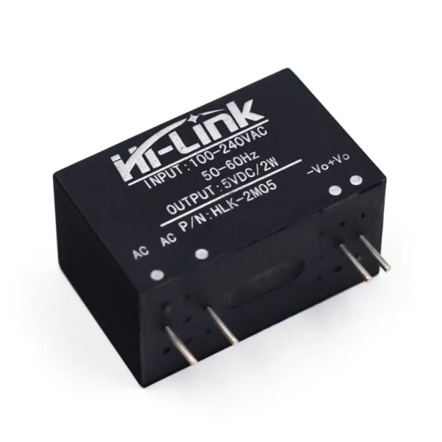 220VAC til 5VDC 0,4A konvertermodul HLK-2M05