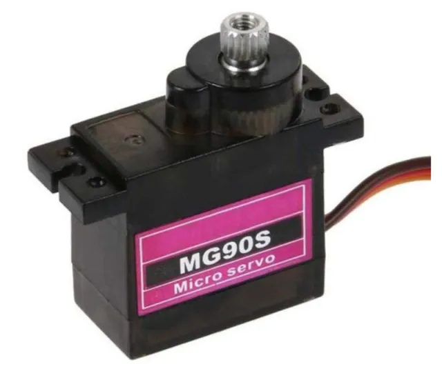 Servo MG90S Micro s kovovými převody 360 stupňů