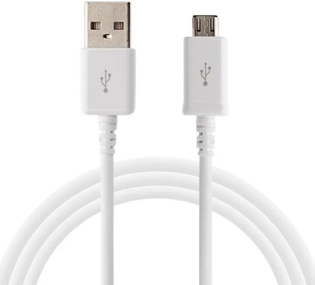 USB-A na Micro-USB kabel 1 metr bílý