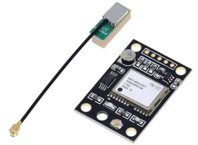 Módulo GPS GY-NEO6MV2 con antena para Arduino