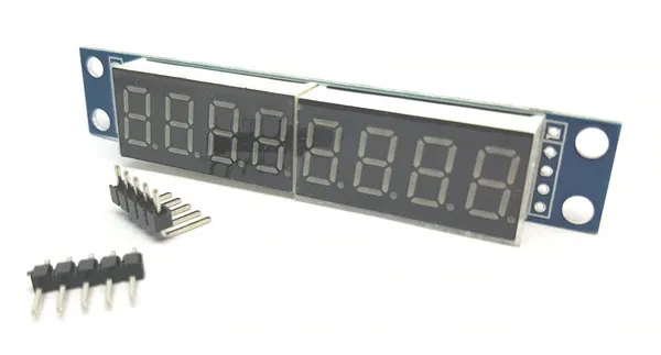 MAX7219 7-segment rød 8-cifret digital modul