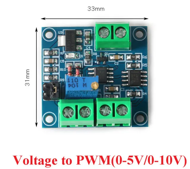 Voltage naar PWM Converter Module 0-10V