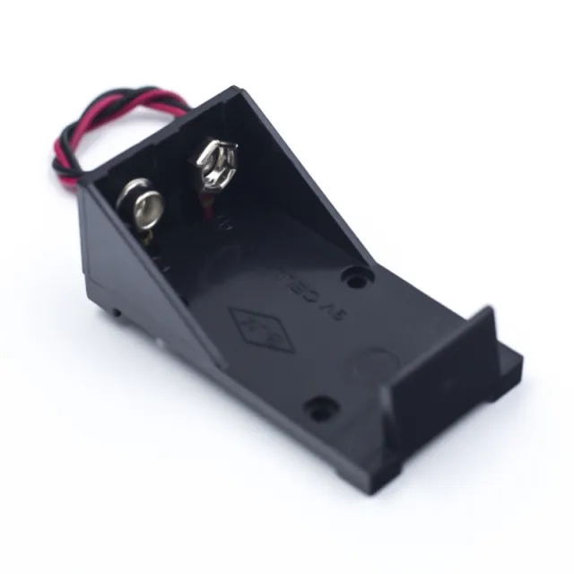 9V Batterijholder Med Ledning