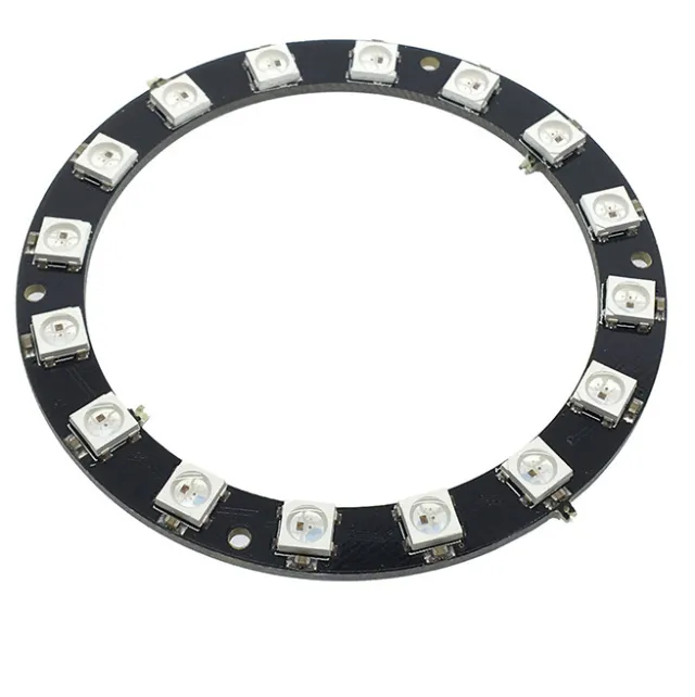 16-bit RGB LEDs WS2812b circular ring (Neopixel)