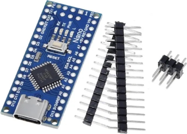 Nano V3 USB-C Arduino Compatible CH340