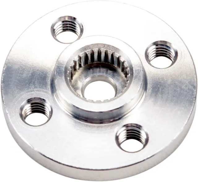 Aluminium Rund Skive (Arm Horn) til Servo - 25T, bl.a. MG995, MG996, S3003