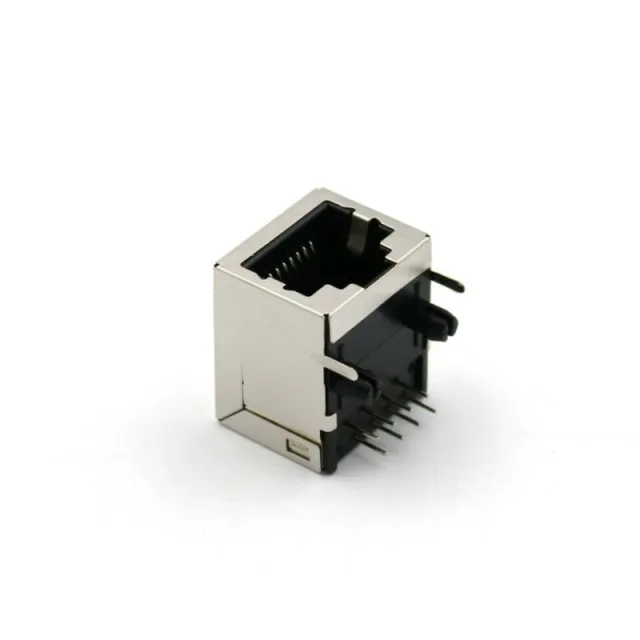 Toma hembra de interfaz de red Ethernet RJ45 UTP