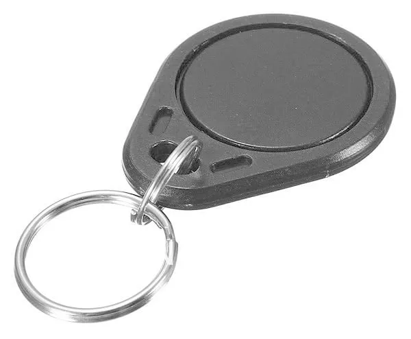 Черен | RFID ключодържател таг капка | 13,56Mhz | 1K S50 | Mifare Classic