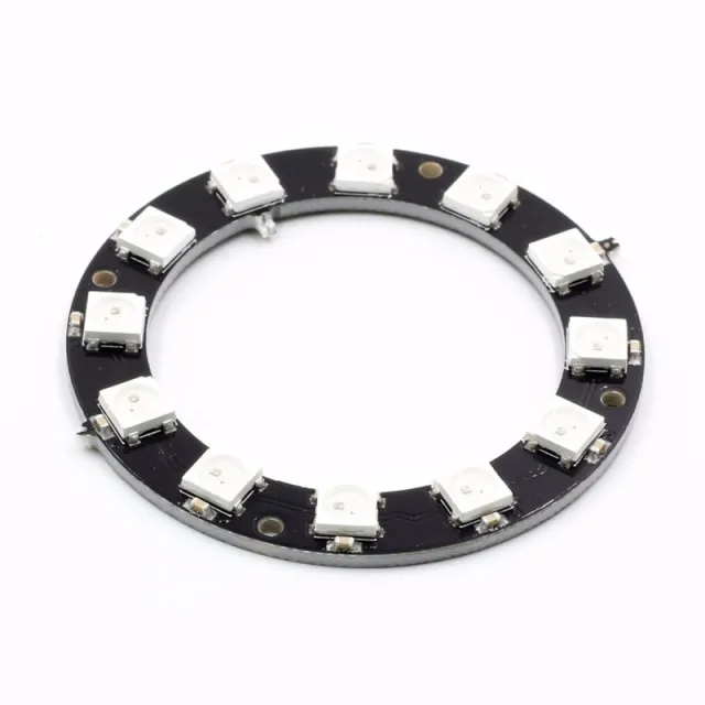 12-bit RGB LEDs WS2812b circular ring (Neopixel)