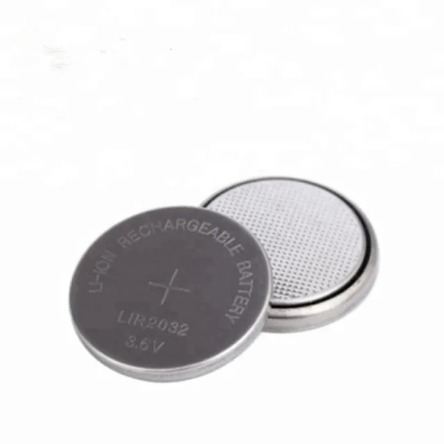LIR2032 3.6V OPLAADBARE KNOOPCEL