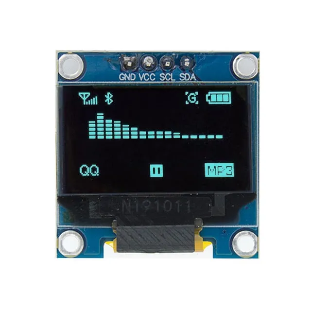 Mini OLED display blå 0.96 inch 128x64 I2C