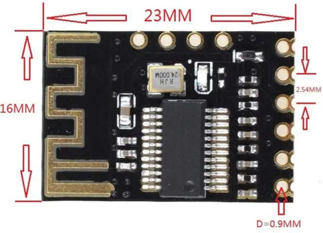 MH-M18 Безжичен Bluetooth аудио приемник модул