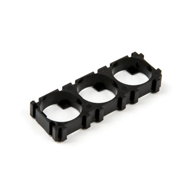 3x 18650 batteriholder med afbryderklemme