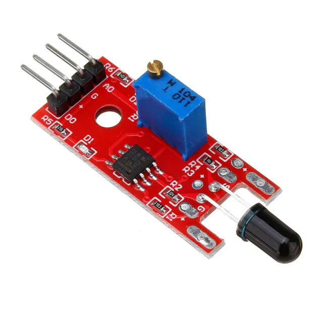 Liekkisensori-moduuli infrapuna Arduino | ESP32 | ESP8266