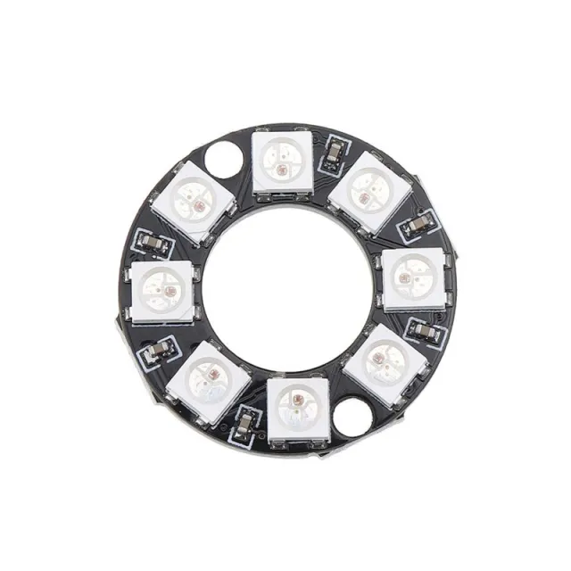 Anillo circular de LEDs RGB WS2812b de 8 bits (Neopixel)