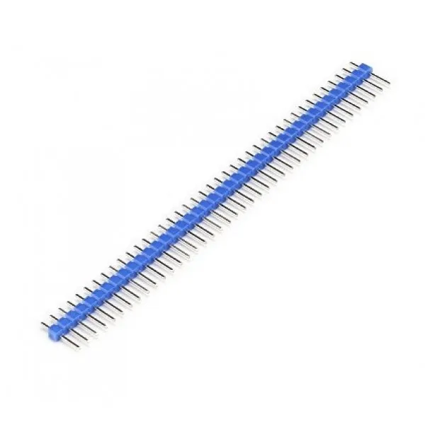 40 Pins Header Male 2.54mm Blau