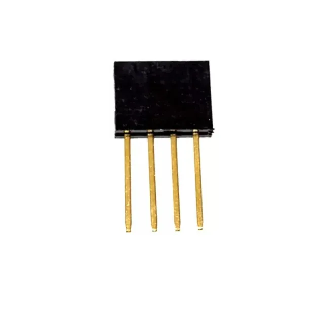 4 Pin Female 11mm висока stackable Pin Header Connector