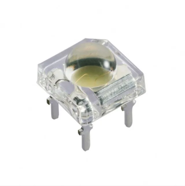 LED 5mm Super Flux Piranha de 4 pines - Verde puro