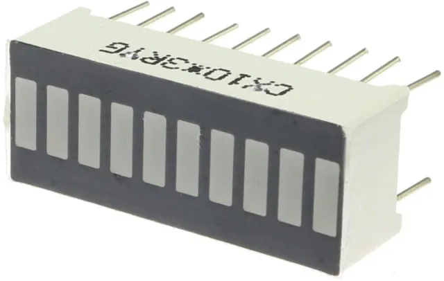 10 Segment LED Bar Hvid