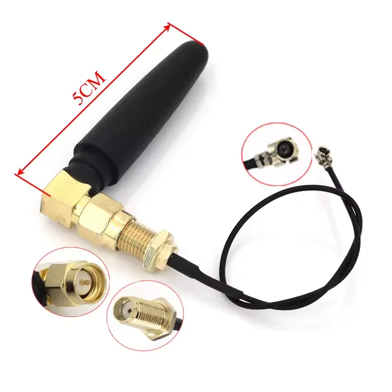 Antenna LoRa 433MHz 3dBi Esterna con IPEX e Connessione SMA